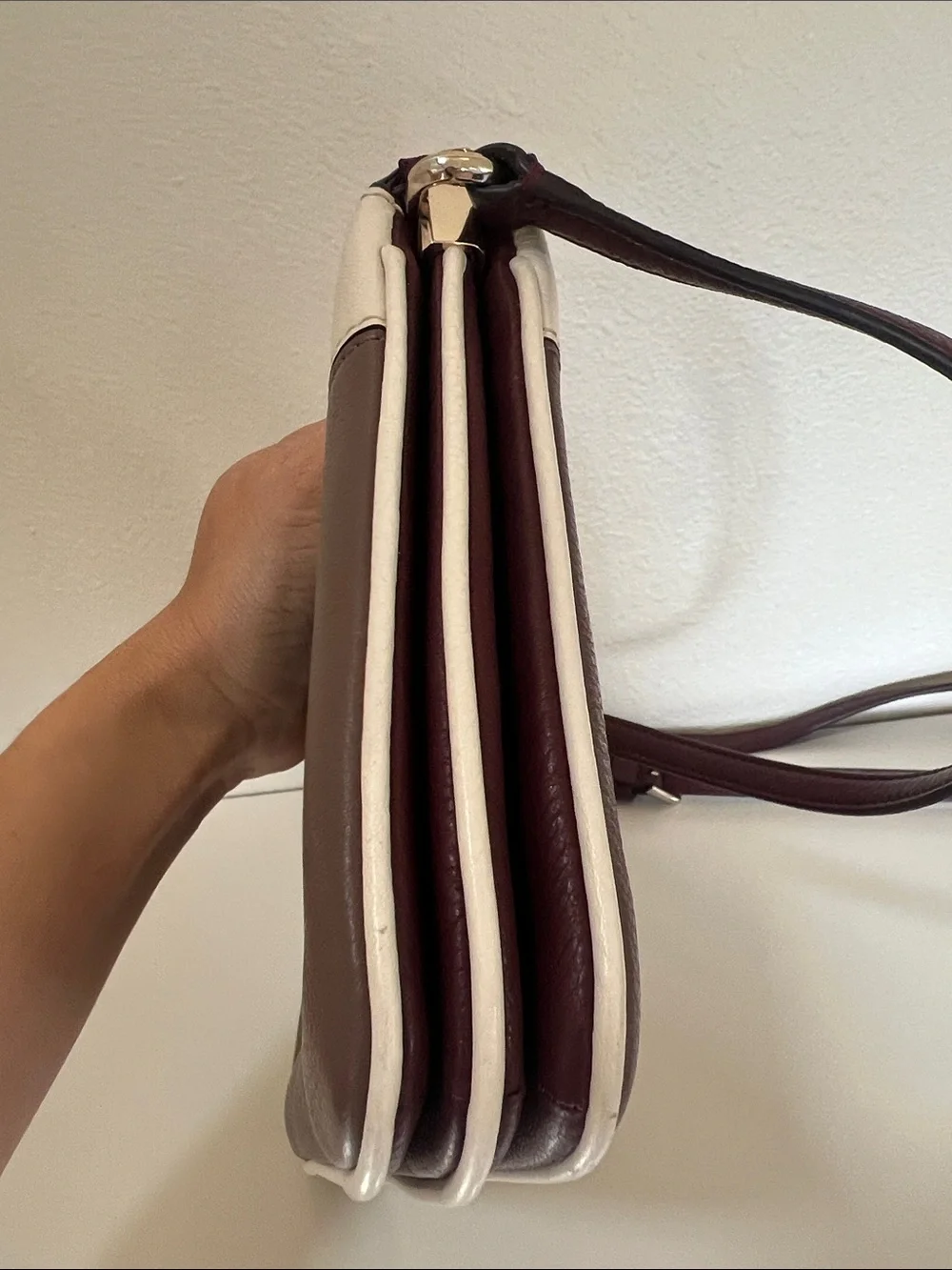 Kate Spade Jackson Colorblock Triple Gusset Crossbody Bag